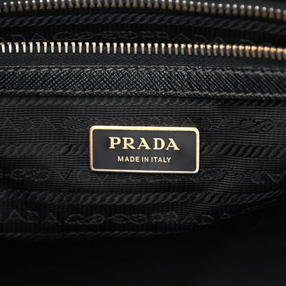 Prada Saffiano Small Galleria Double Zip Tote Black 6 of 16