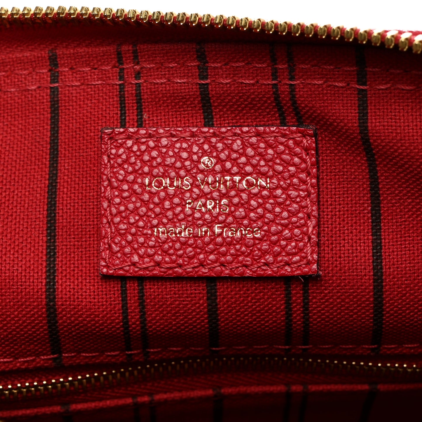 LOUIS VUITTON Empreinte Speedy Bandouliere 25 NM Cherry