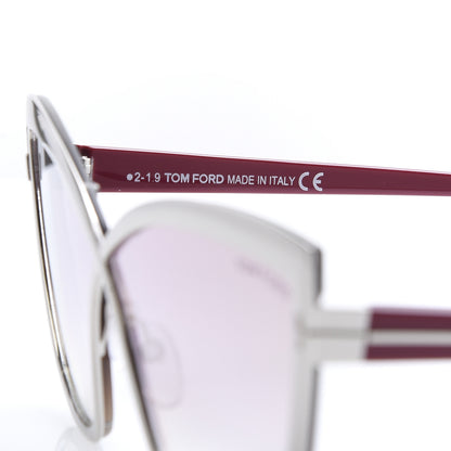Tom Ford Sandrine Sunglasses TF715 Red 7 of 8