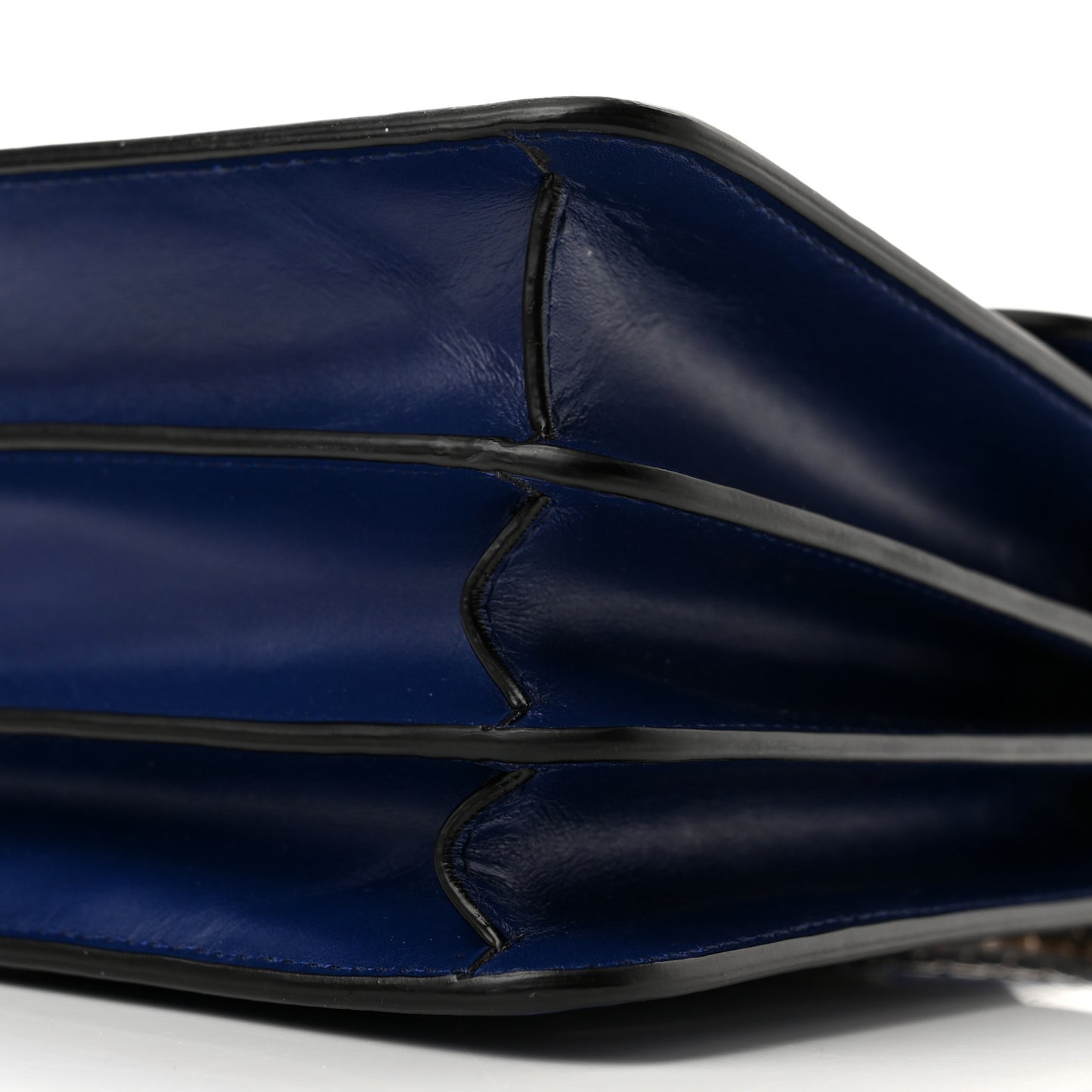 Calfskin Serpenti Forever Top Handle Blue