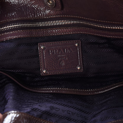 Prada Vernice Ombre Shopping Tote Purple 8 of 12