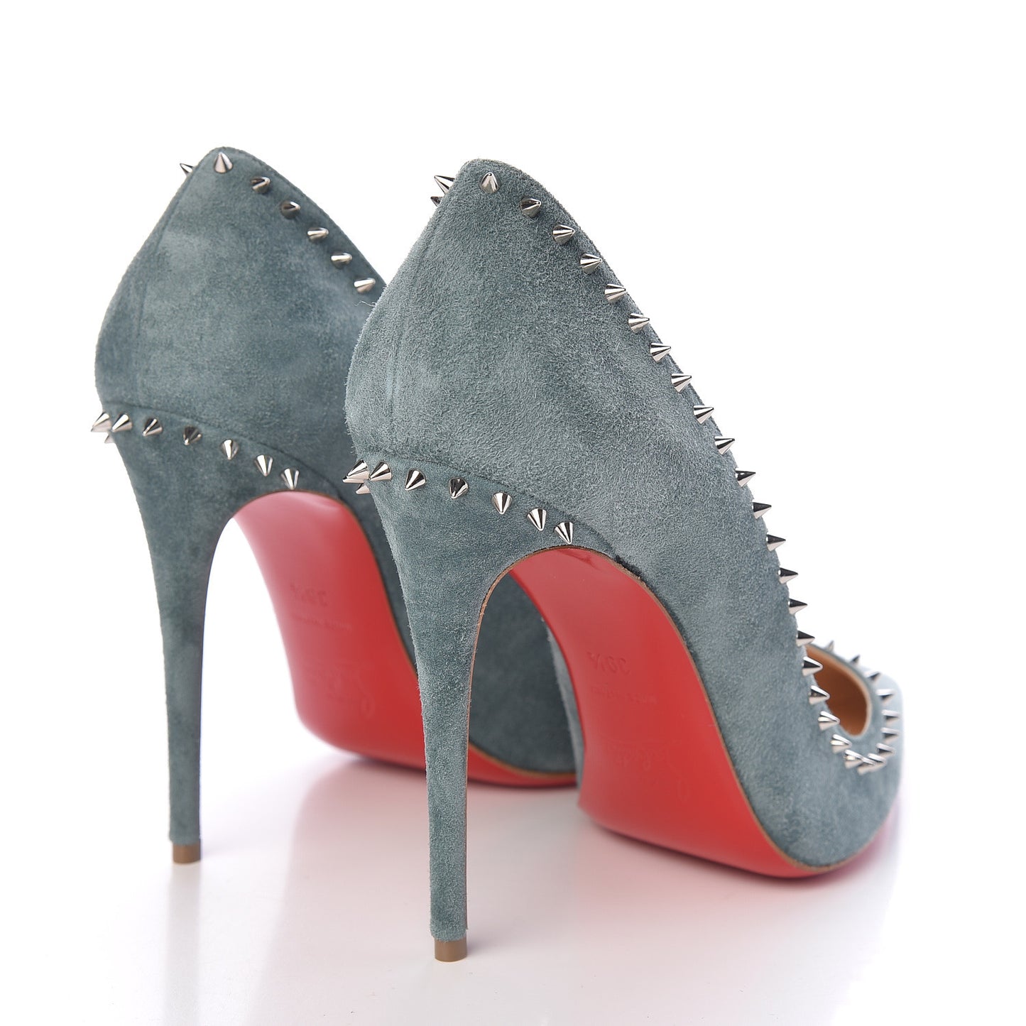 Suede Studded Anjalina 85 Pumps 39.5 Everest