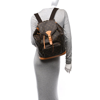 Louis Vuitton Monogram Montsouris GM Backpack 2 of 10