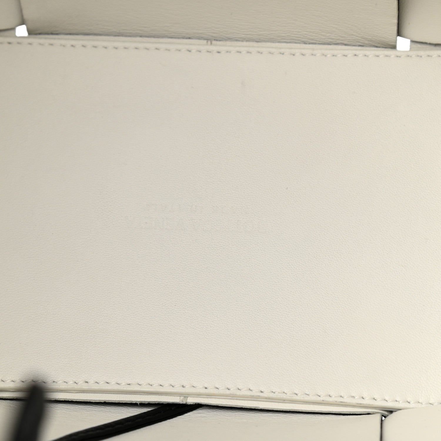Bottega Veneta Nappa Maxi Intrecciato Arco Tote Black White 10 of 15