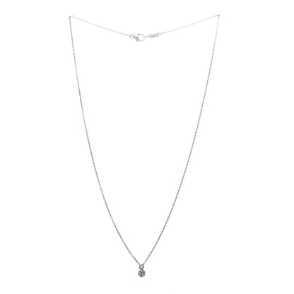 Tiffany Platinum Diamond 0.19ct Jazz Pendant Necklace 3 of 6