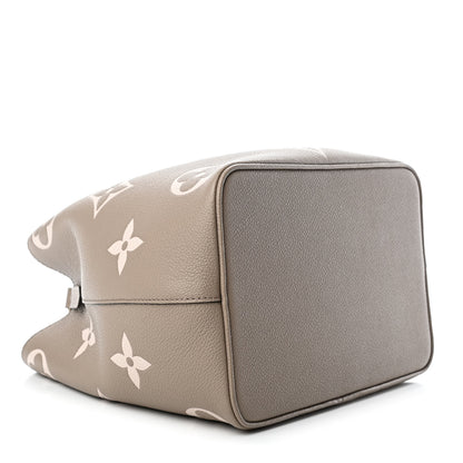 Louis Vuitton Empreinte Monogram Giant Neonoe MM Tourterelle Creme 3 of 4