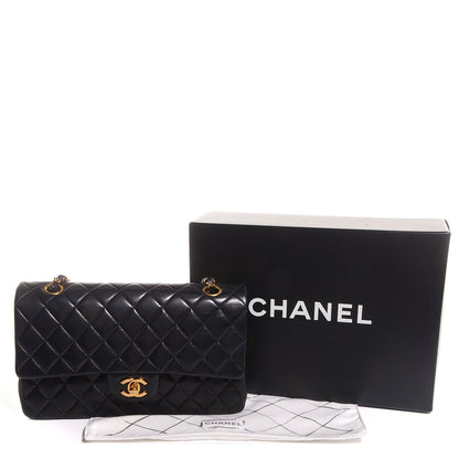 Chanel Lambskin Medium Double Flap Black 5 of 9