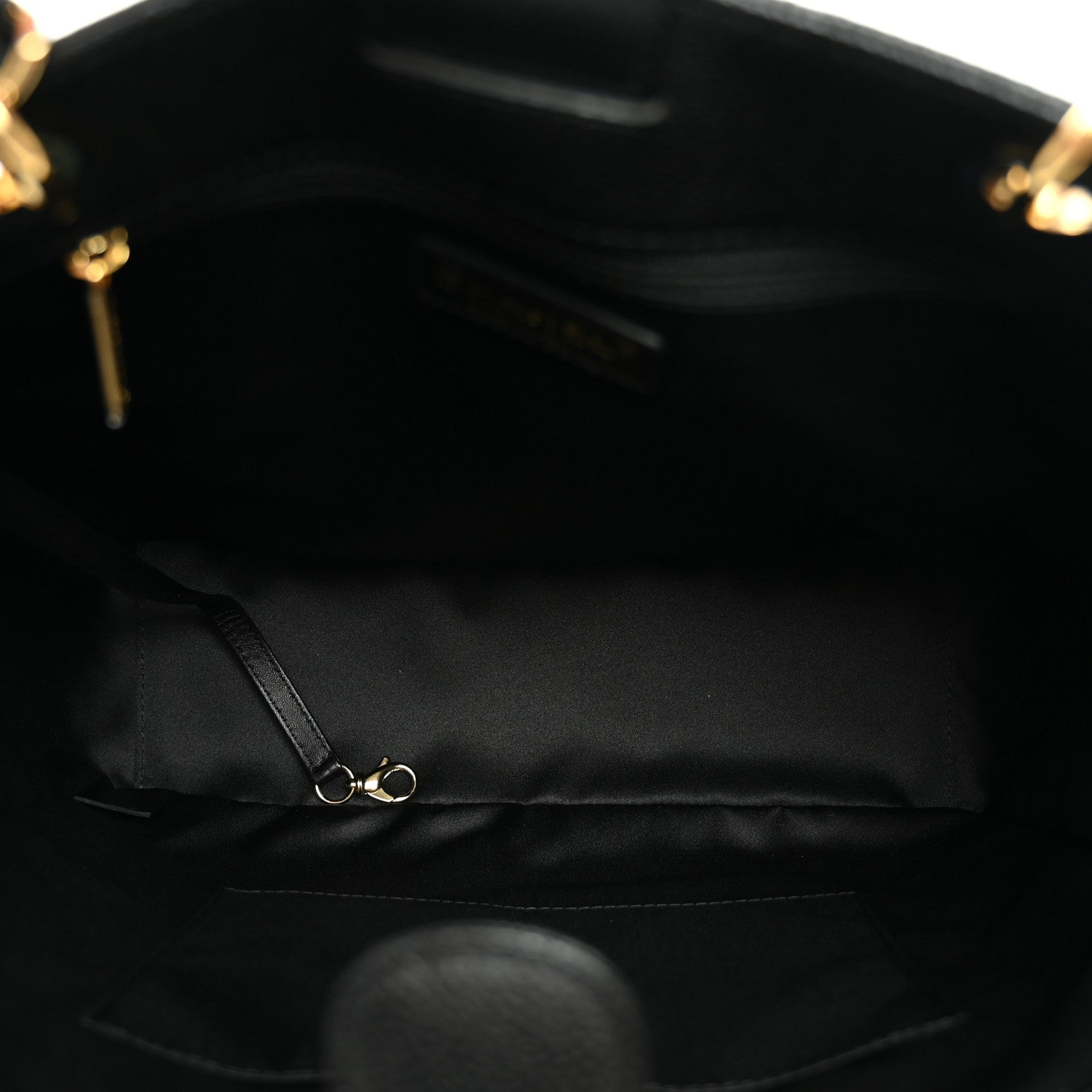 Chanel Caviar Quilted Vertical Grand Shopping Tote GST Black 5 of 10