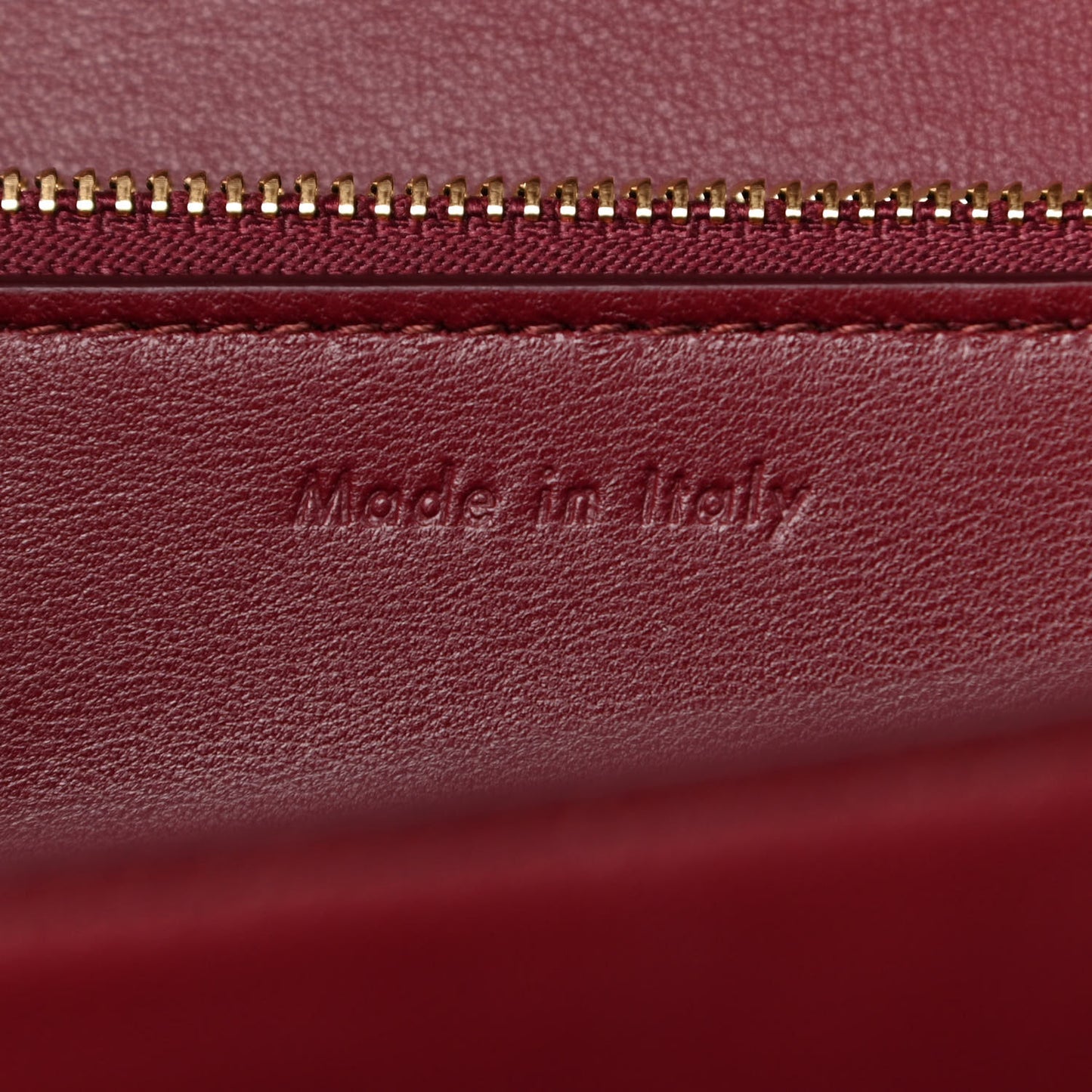 Box Calfskin Medium Classic Box Flap Bag Burgundy