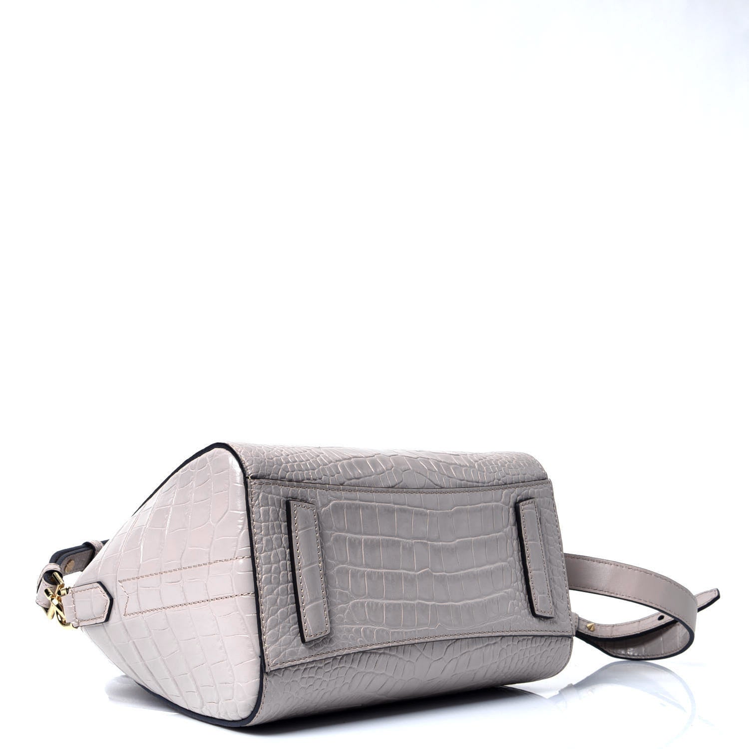 Givenchy Calfskin Crocodile Embossed Mini Antigona Dune 4 of 5