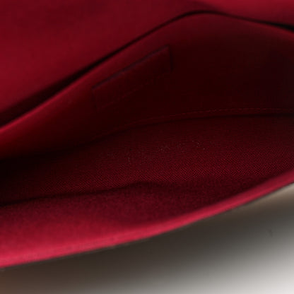 Louis Vuitton Monogram Pochette Felicie Chain Wallet Fuchsia 6 of 11