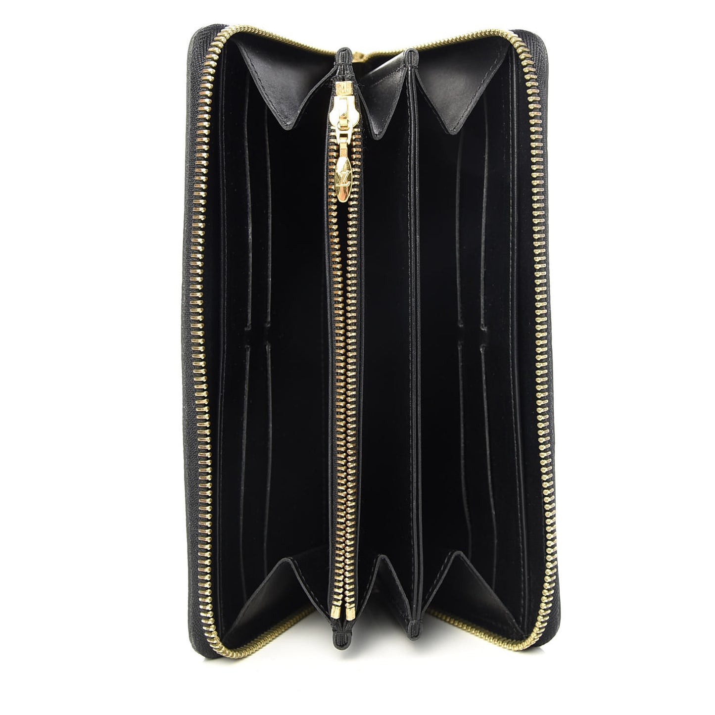 Vernis Kusama Infinity Dots Zippy Wallet Black