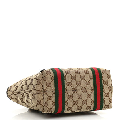 Gucci Monogram Small Jolicoeur Tote Dark Brown 3 of 10