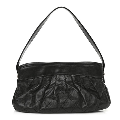 Chanel Calfskin Quilted Shoulder Bag Black 1 of 10