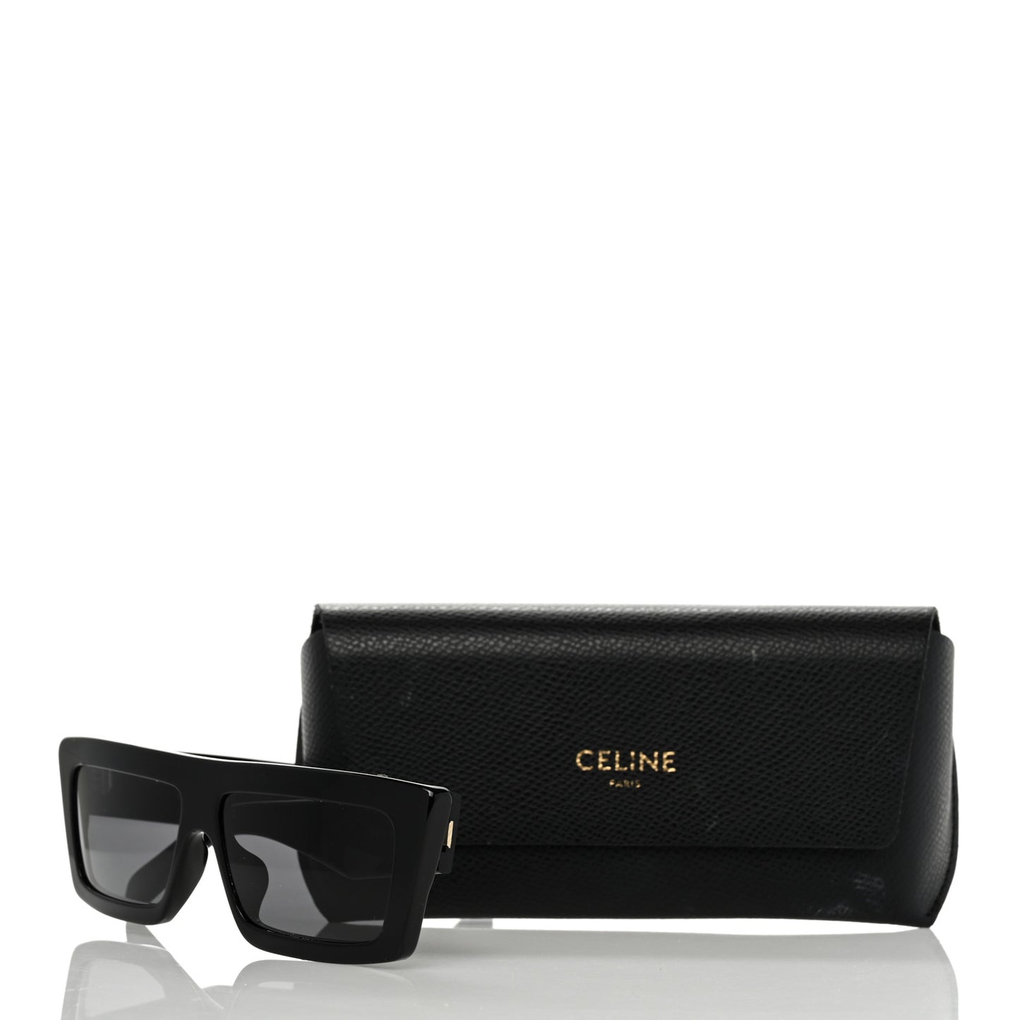Acetate Monochroms 02 Square Sunglasses CL40214U Black