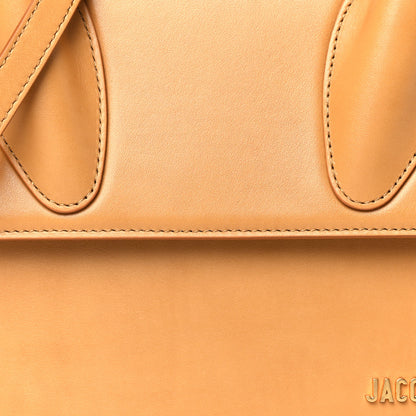 Jacquemus Smooth Calfskin Le Grand Chiquito Beige 7 of 9