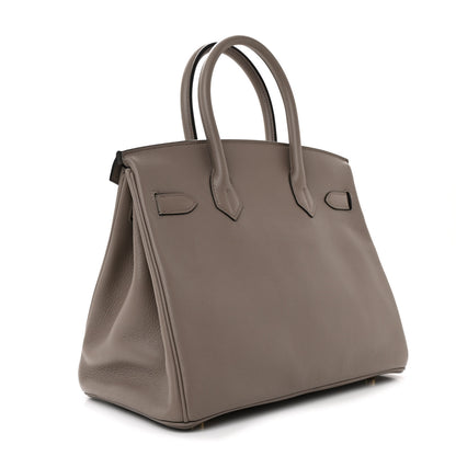 Hermes Taurillon Novillo Birkin 30 Gris Asphalte 3 of 13