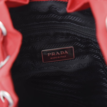 Prada Nylon Vela Small Backpack Rosso 7 of 9