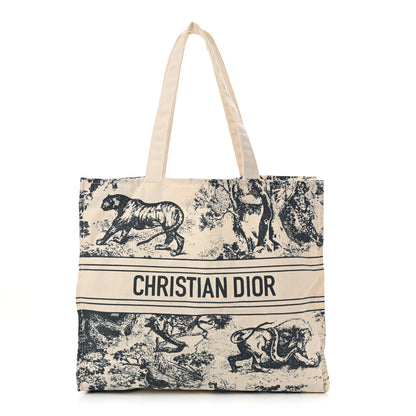 Christian Dior Canvas Dioriviera Tote Grey 1 of 11