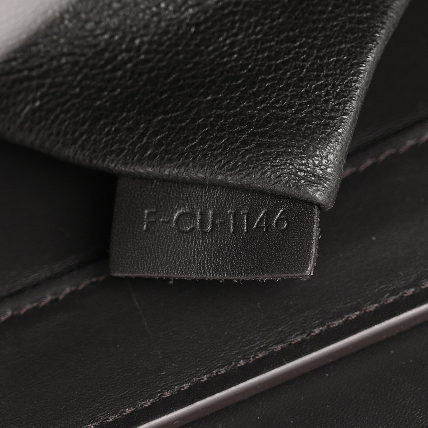Celine Drummed Calfskin Nubuck Mini Tri-Color Luggage Chalk 7 of 13