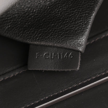 Celine Drummed Calfskin Nubuck Mini Tri-Color Luggage Chalk 7 of 13
