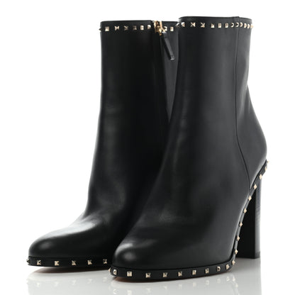 Valentino Garavani Nappa Soul Rockstud 90mm Ankle Boots 39 Black 2 of 11