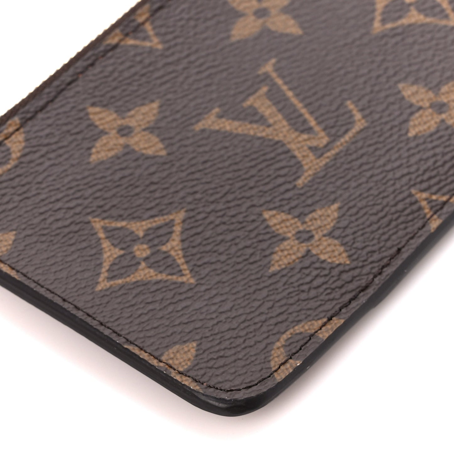 Monogram Zipped Romy Card Holder