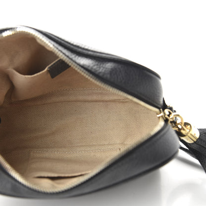 Gucci Pebbled Calfskin Small Soho Disco Bag Black 5 of 10