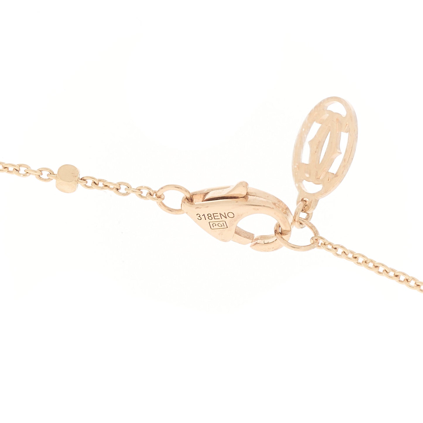 18K Pink Gold Small Clash de Cartier Necklace