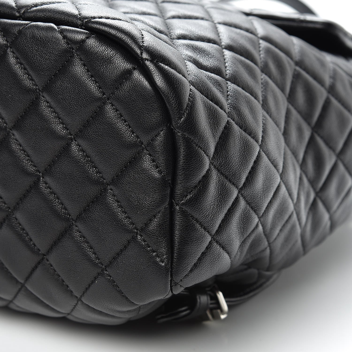 Chanel Lambskin Quilted Large Urban Spirit Backpack Black 10 of 10