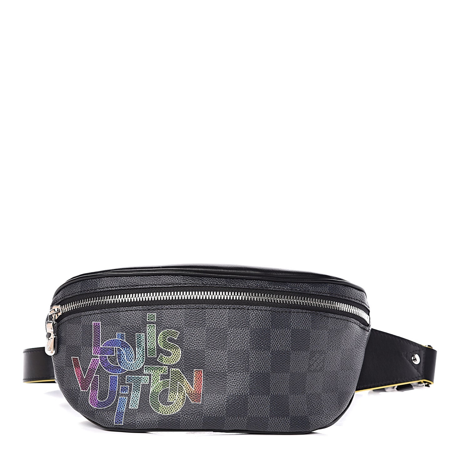 Damier Graphite Bumbag Yellow