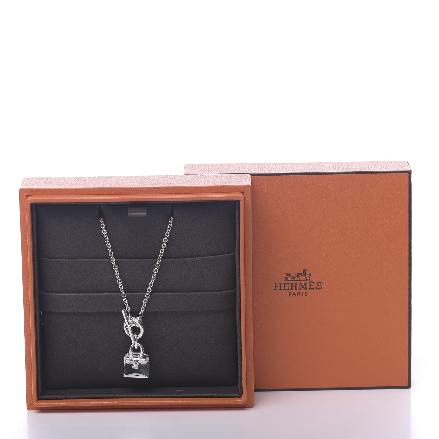 Sterling Silver Birkin Amulette Pendant Necklace