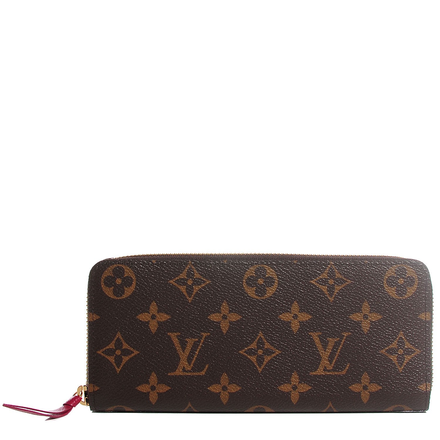 Louis Vuitton Monogram Clemence Wallet Fuchsia 1 of 8