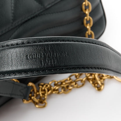 Louis Vuitton Calfskin LV New Wave Chain Bag Black 7 of 10