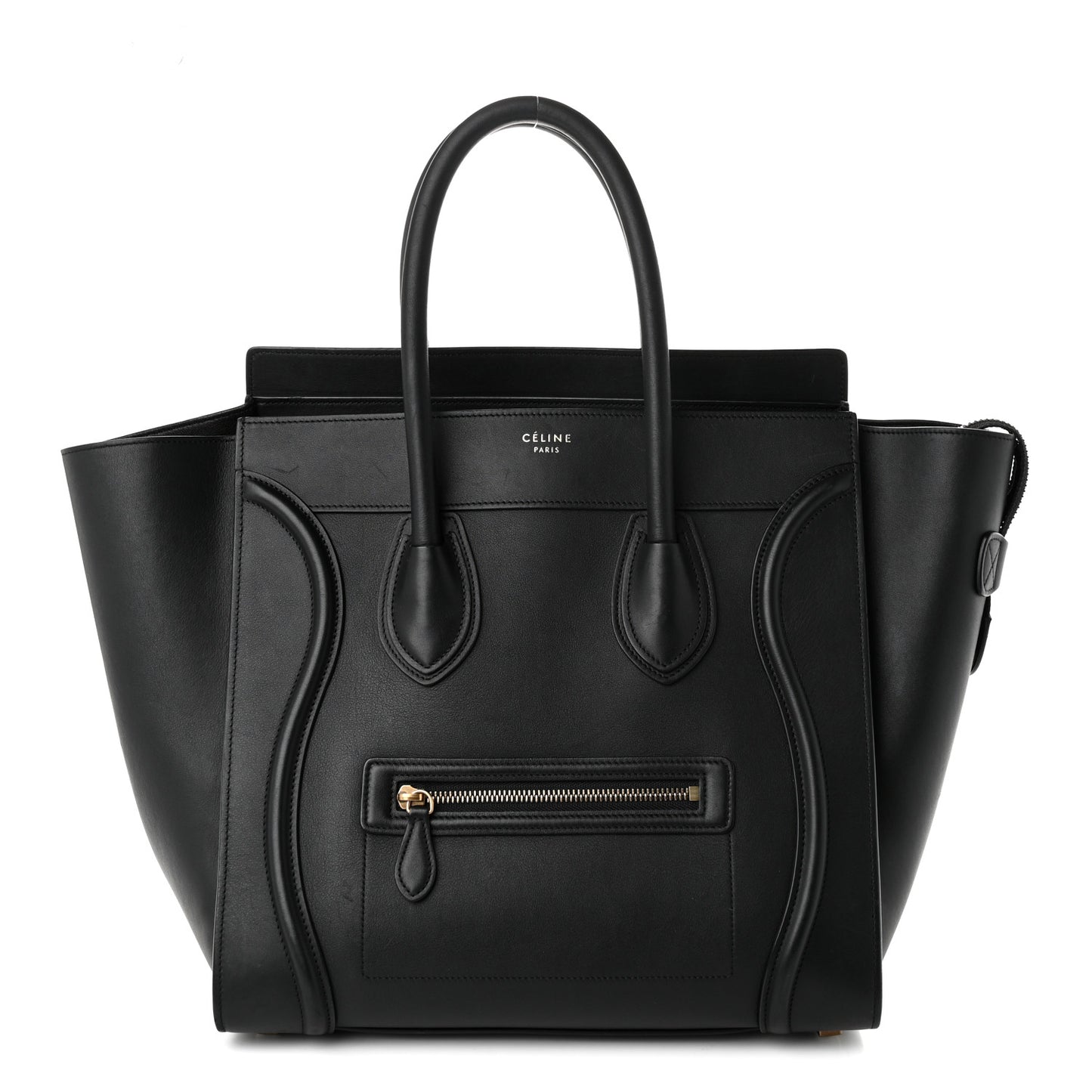 Smooth Calfskin Mini Luggage  Black