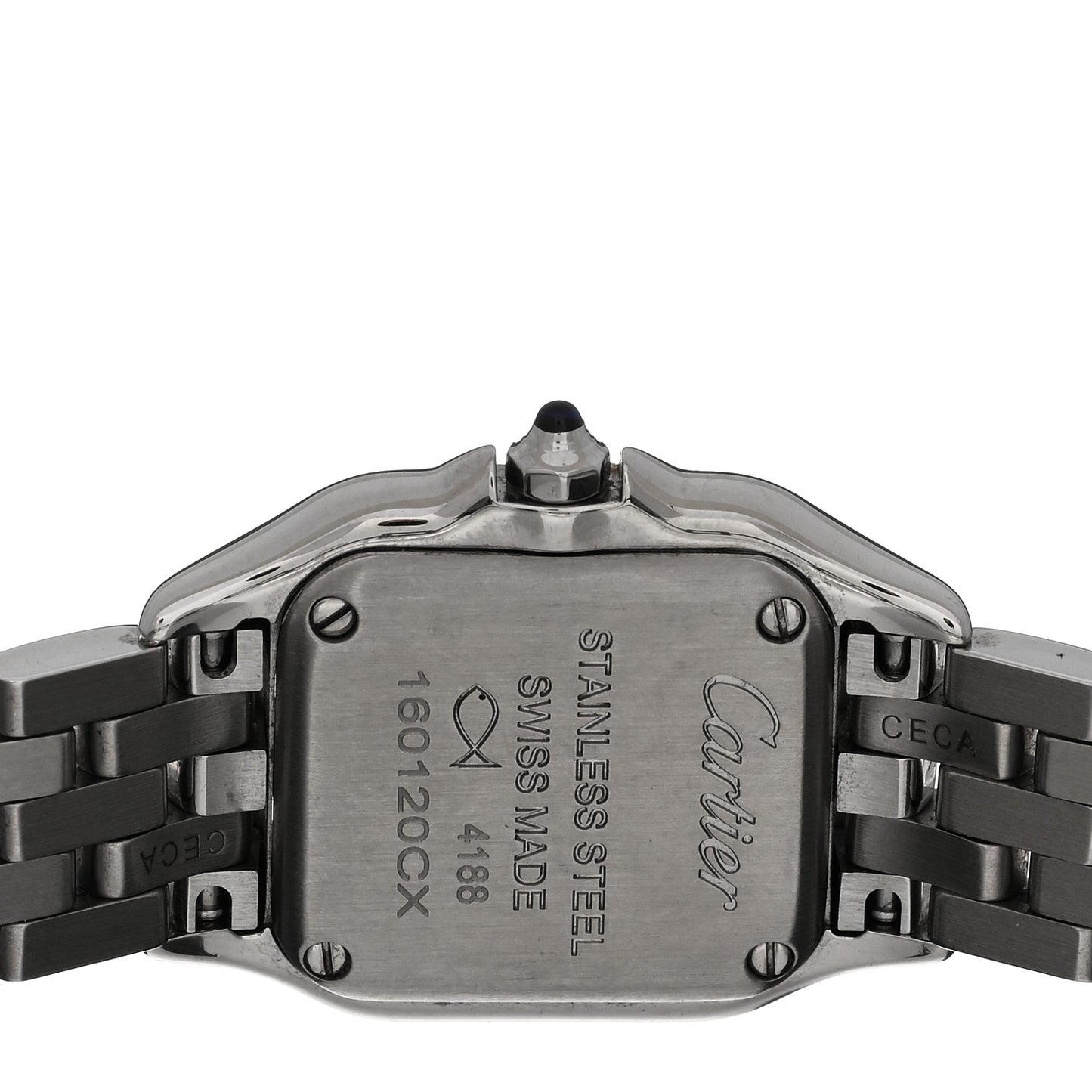 Stainless Steel 19mm Panthere Quartz Watch