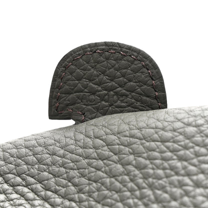 Hermes Taurillon Clemence EVELYNE III Vert De Gris 7 of 10