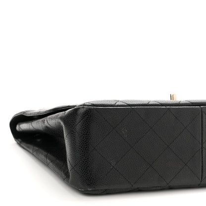 Chanel Caviar Quilted Jumbo Single Flap Black 9 of 13