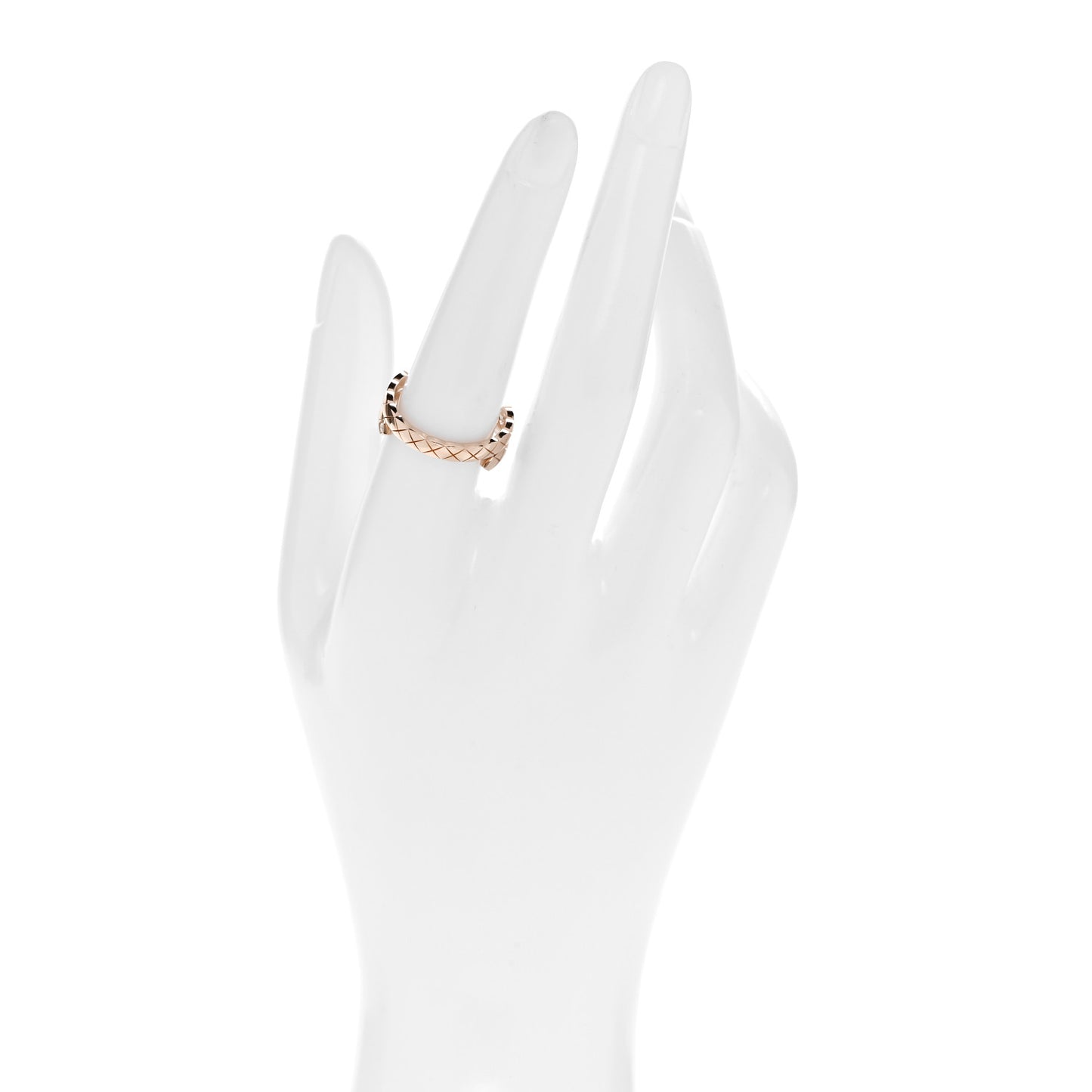 18K Beige Gold Diamond Small Coco Crush Toi Et Moi Ring 54 7