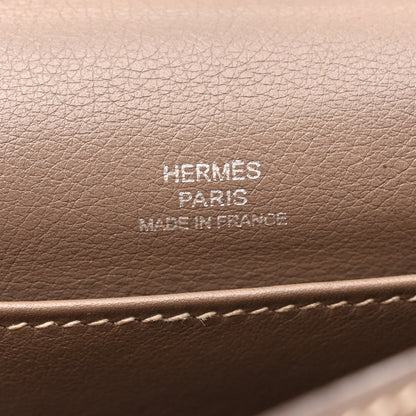 Hermes Swift Kelly Pochette Clutch Etoupe 6 of 16