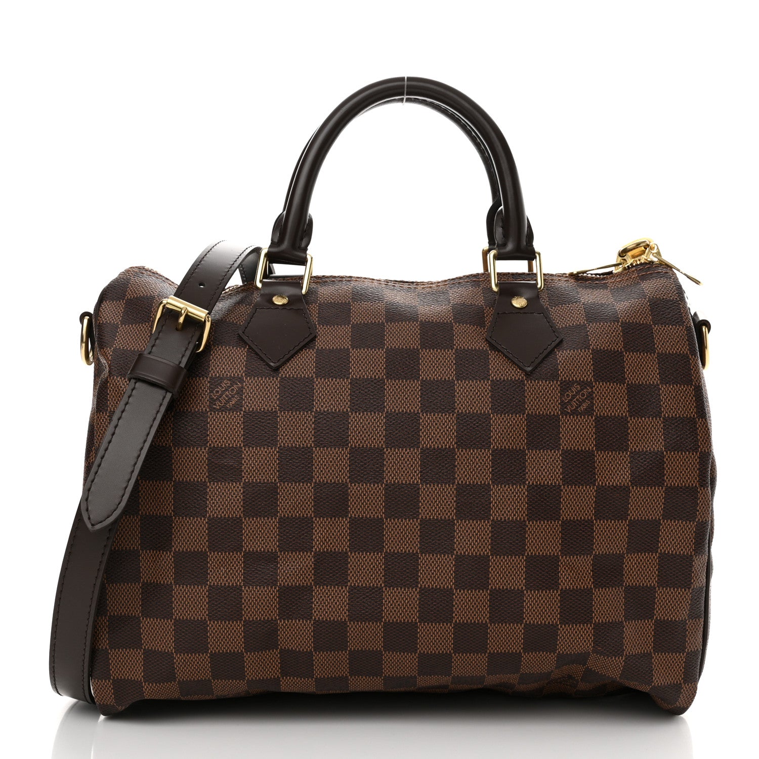 Louis Vuitton Damier Ebene Speedy Bandouliere 30 1 of 10