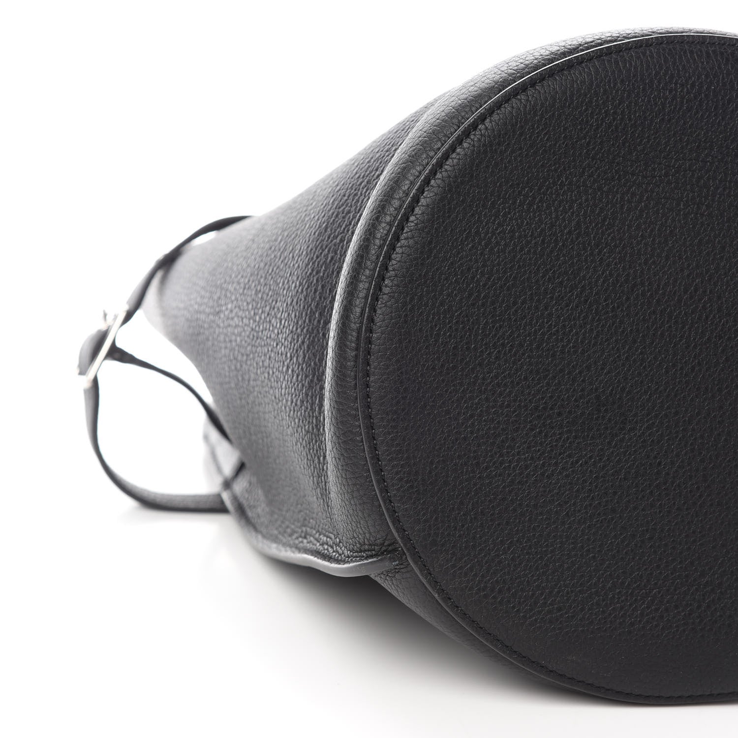 Celine Supple Grained Calfskin Big Bag Bucket Black 5 of 6