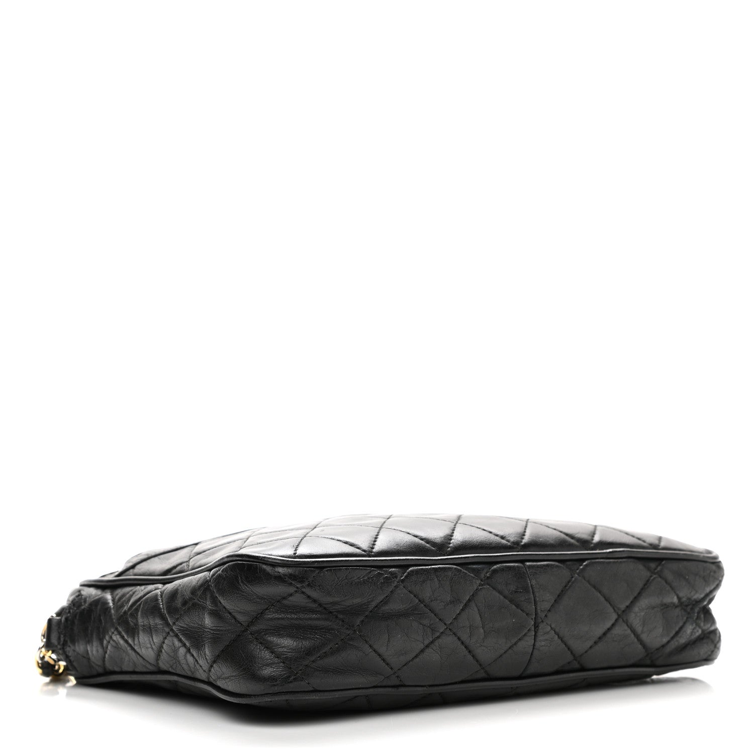 Chanel Lambskin Quilted CC Tassel Camera Case Black 4 of 19