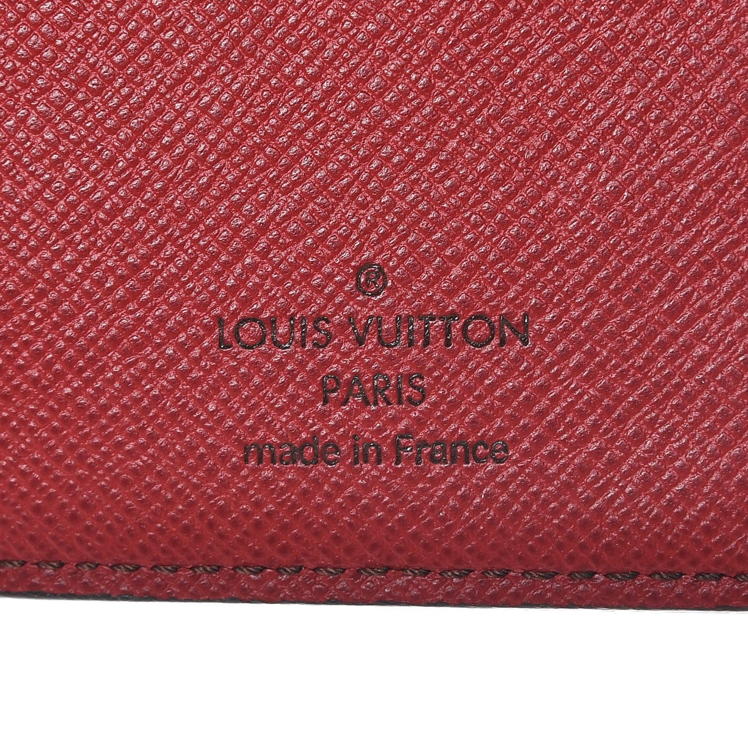 Louis Vuitton Monogram Compact Marie Wallet Rouge 7 of 9