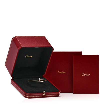 Cartier 18K Yellow Gold Diamond Small Juste Un Clou Bracelet 16 4 of 4
