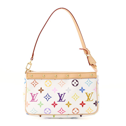 Louis Vuitton LV X TM Monogram Multicolor Pochette Accessories White 1 of 10