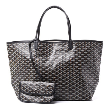 Goyard Goyardine Saint Louis GM Black 1 of 9