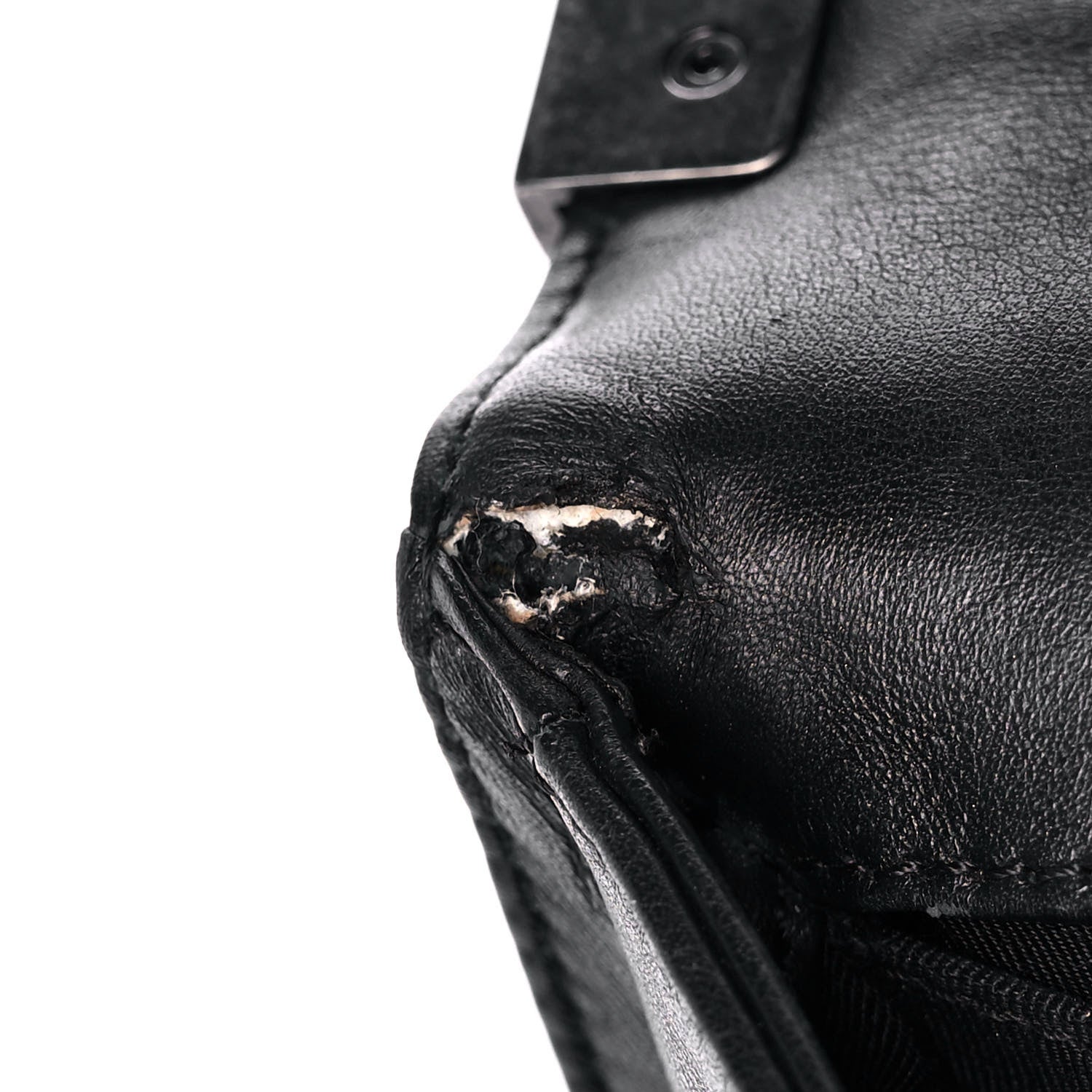 Chanel Lambskin Quilted Small Boy Flap Black 15 of 16