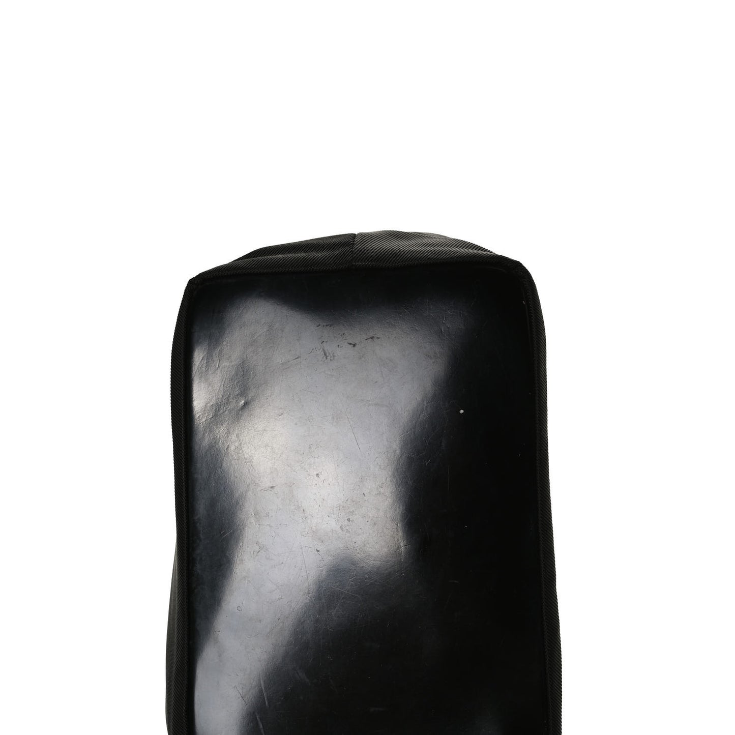 Nylon Bamboo Top Handle Hobo Black