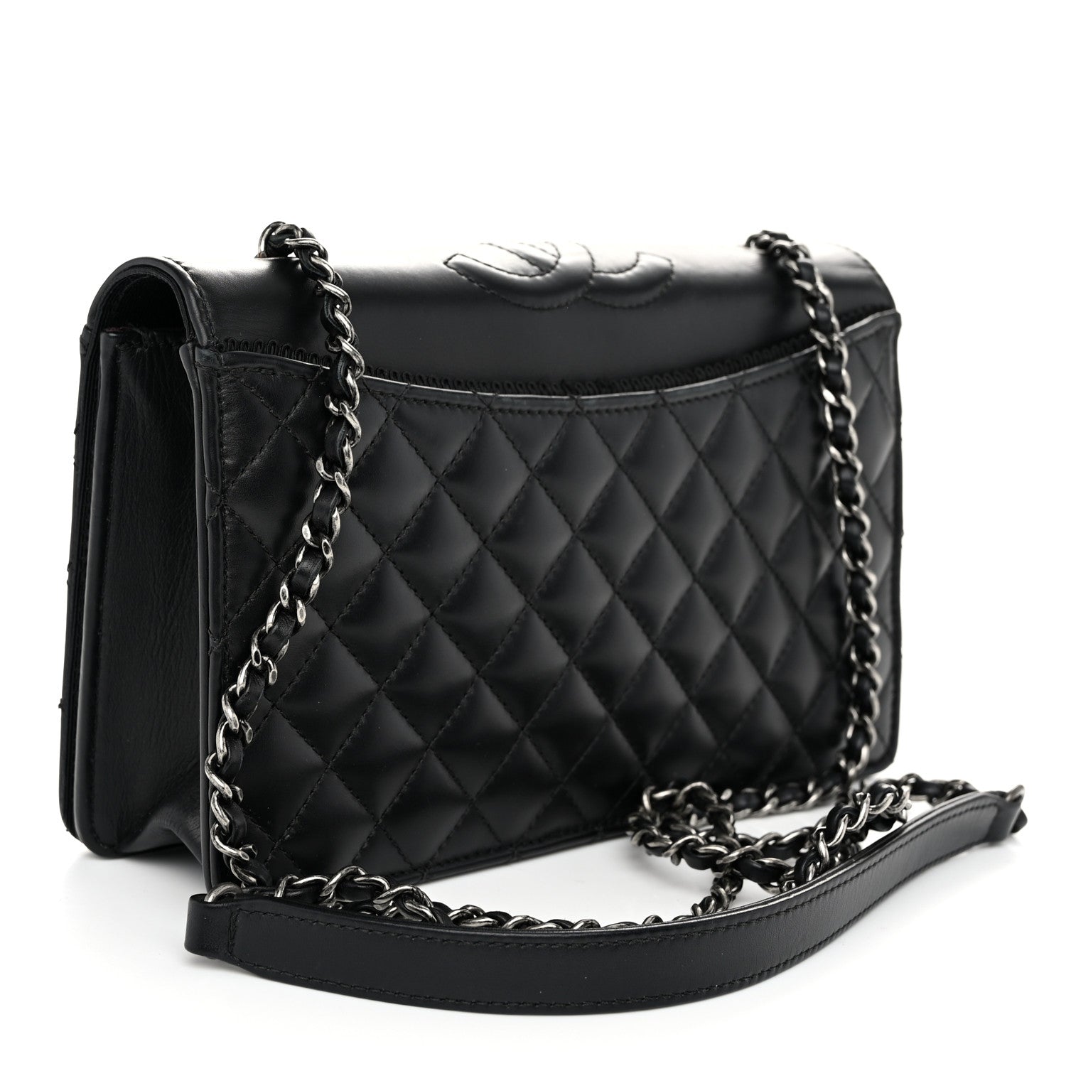Chanel Calfskin Quilted Small Ballerine Flap Black 4 of 11
